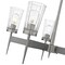 Z-Lite Flair 5 Light Chandelier, Antique Nickel & Clear 1932-5AN - alternate 7